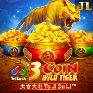 3 Coin Wild Tiger - SPACEMANSLOT88